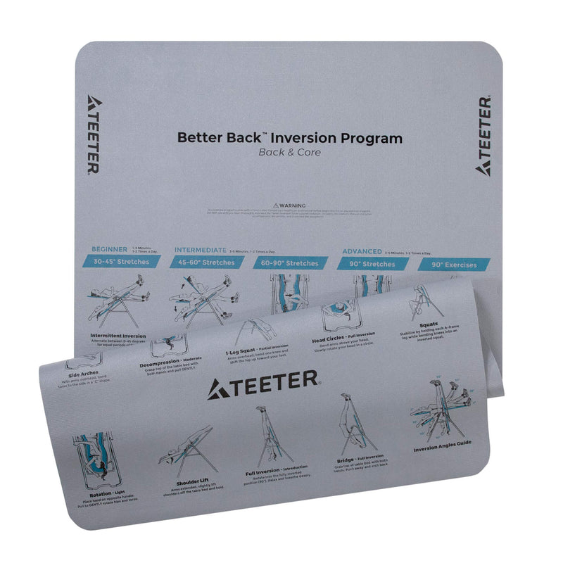 Teeter Better Back Inversion Program Mat