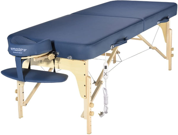 Master Massage Phoenix Portable Therma-Top Massage Table (Royal Blue)