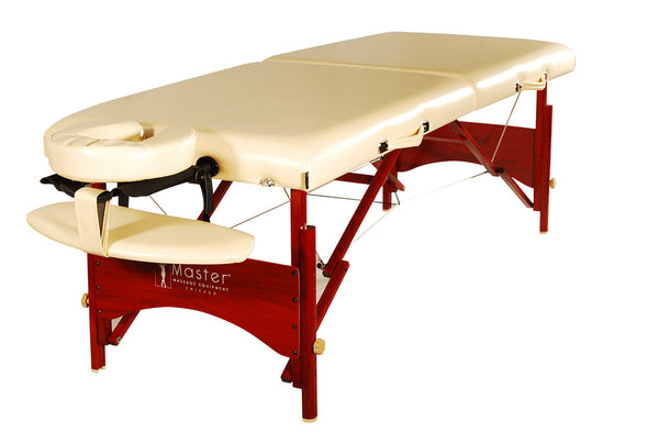 Master Massage 70cm Memory Foam Caribbean/Vista Portable Massage Table