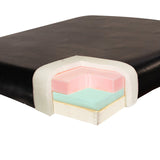 Master Massage Montclair Portable Therma-Top Massage Table (Black Color)