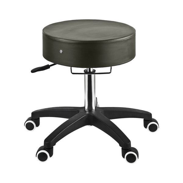 Master Massage The Glider Adjustable Rolling Stool Beauty Stool- Black