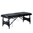 Master Massage 70cm GALAXY Massage Table with THERMA-TOP Built-In Adjustable Heating System, Sophisticated Black on Black Color Theme!