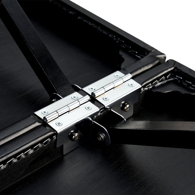 Master Massage 70cm GALAXY Massage Table with THERMA-TOP Built-In Adjustable Heating System, Sophisticated Black on Black Color Theme!