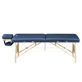 Master Massage 70cm CORONADO Portable Massage Table Package with 7.6cm Thick Cushion of Foam for Maximum Comfort! (Royal Blue)