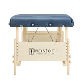 Master Massage 70cm CORONADO Portable Massage Table Package with 7.6cm Thick Cushion of Foam for Maximum Comfort! (Royal Blue)