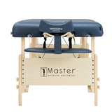 Master Massage 70cm CORONADO Portable Massage Table Package with 7.6cm Thick Cushion of Foam for Maximum Comfort! (Royal Blue)