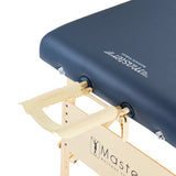 Master Massage 70cm CORONADO Portable Massage Table Package with 7.6cm Thick Cushion of Foam for Maximum Comfort! (Royal Blue)