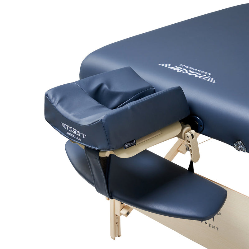 Master Massage 70cm CORONADO Portable Massage Table Package with 7.6cm Thick Cushion of Foam for Maximum Comfort! (Royal Blue)