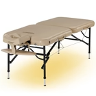 Master Massage 76cm ProAir™ Aluminum Lightweight Portable Massage Table Package with NanoSkin™ - Mushroom