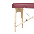 Master Massage 76cm Eva Pregnancy Portable Massage Couch Beauty Bed, Burgundy Color