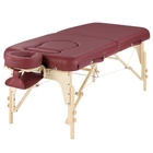 Master Massage 76cm Eva Pregnancy Portable Massage Couch Beauty Bed, Burgundy Color