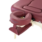 Master Massage 76cm Eva Pregnancy Portable Massage Couch Beauty Bed, Burgundy Color