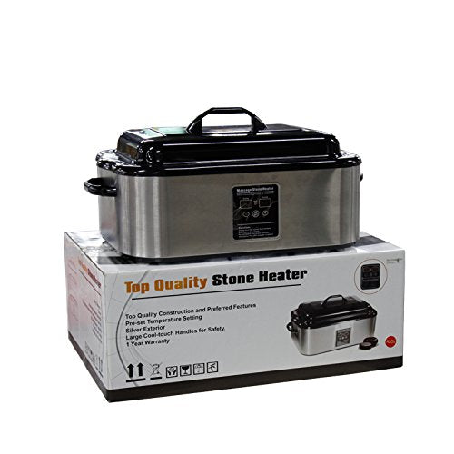 Master Massage 18 Quart Massage Stone Warmer Heater Heating Device