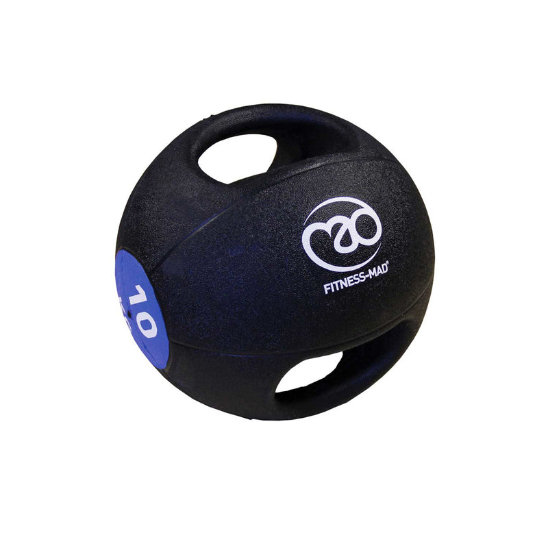 10kg Double Grip Medicine Ball