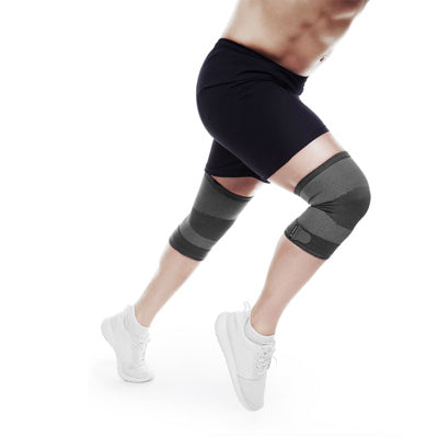 QD Knitted Knee Sleeve - Grey
