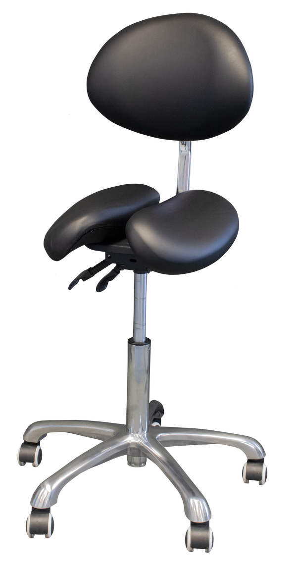 Affinity Split Seat Saddle Stool