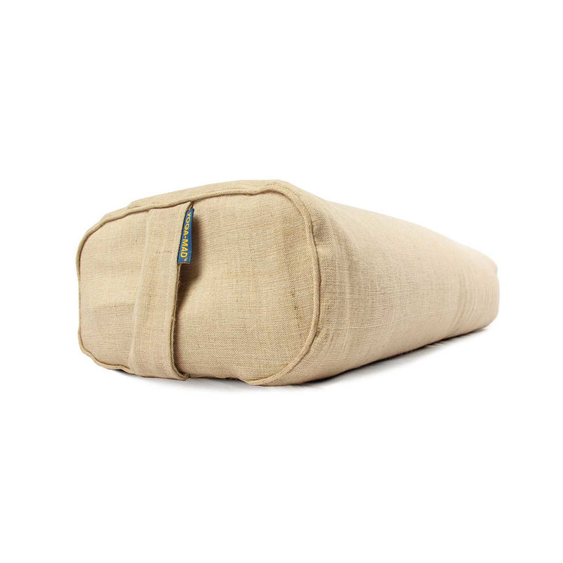 Rectangular Jute Buckwheat Yoga Bolster