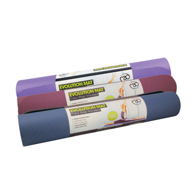 Evolution Yoga Mat With Carry String - 4mm